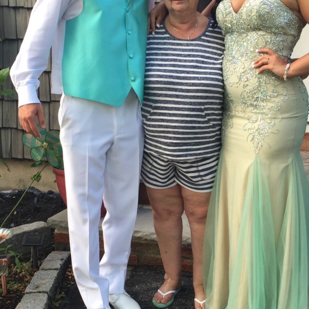 Mori lee prom dress. Size 10. No alterations.